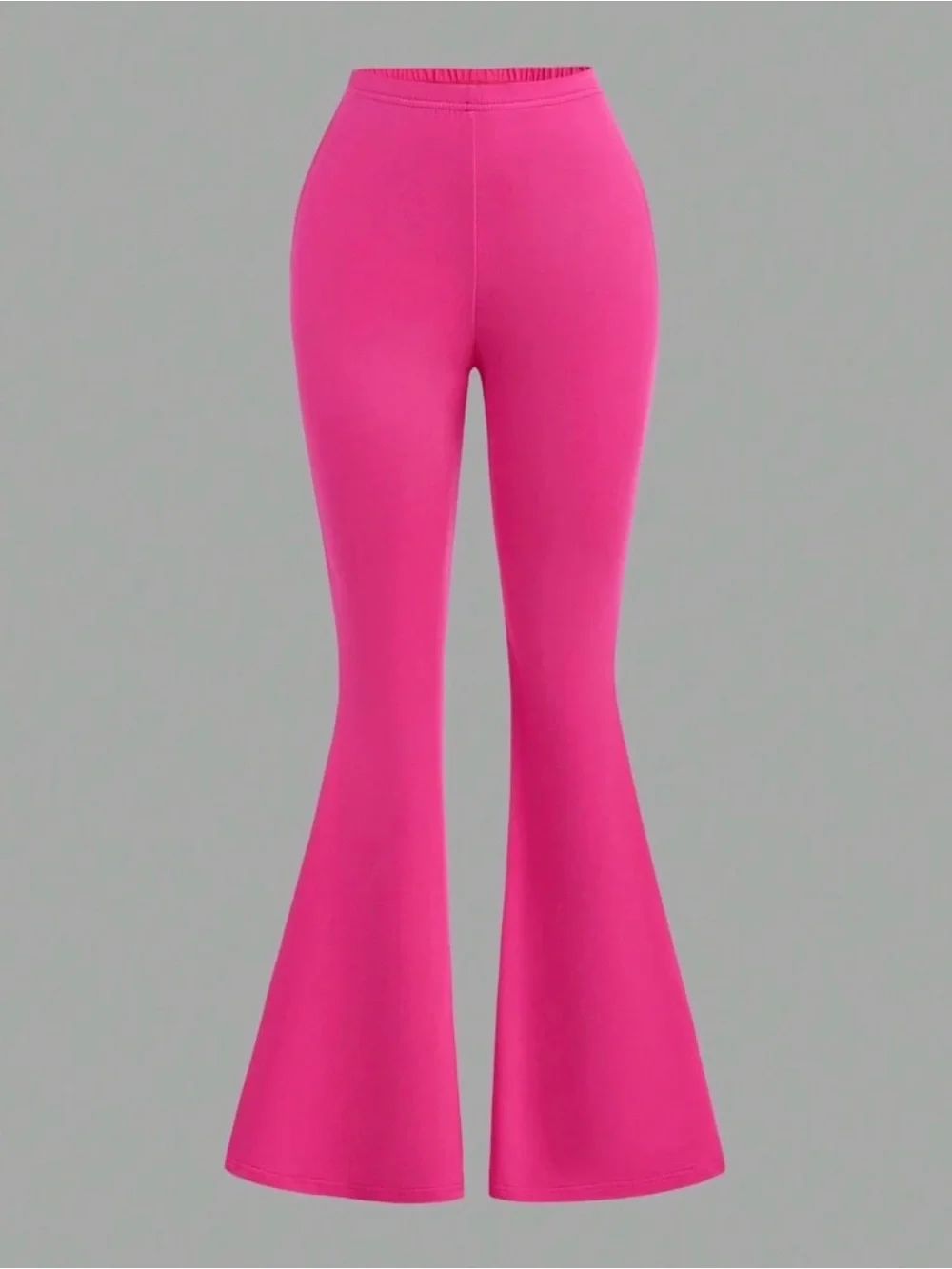 White Graphic 'New York' Sweatshirt with Hot Pink Flared Pants